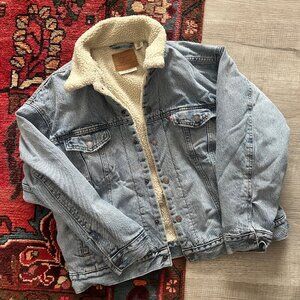 Levi's Men's Sherpa Trucker Jacket Size M